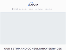 Tablet Screenshot of laputatech.com